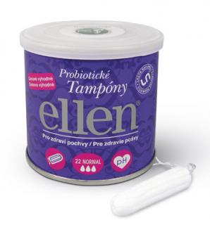 Ellen Probiotické tampóny - Normal 22 ks