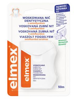Elmex Dentální nit s voskem 50 m