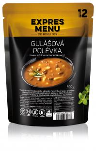 Expres menu Gulášová polévka bez lepku 2 porce