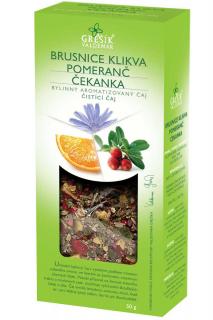 Grešík Brusnice klikva & Pomeranč & Čekanka bylinný čaj sypaný 50 g