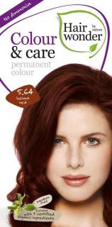 Hairwonder Přírodní dlouhotrvající barva 100 ml Odstín: 5.64 Červená henna