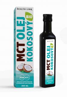 Health Link BIO Kokosový olej MCT 250 ml