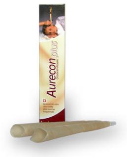 Herb Pharma Aurecon plus ušní svíčky 2ks