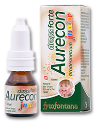 Herb Pharma Aurecon ušní kapky Junior Forte 10 ml