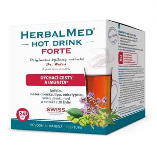 Herbalmed Hot Drink Forte Dr.Weiss s kofeinen Velikost: 24 sáčků