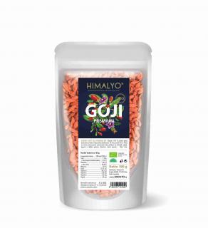 Himalyo BIO Goji Kustovnice čínská sušené plody - Premium Balení: 500 g