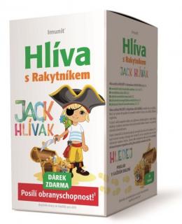 Imunit Hlíva ústřičná pro děti s rakytníkem Jack Hlívák 30 tbl.