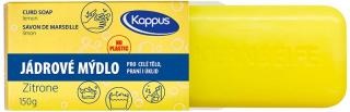 Kappus Koupelové Tvrdé poctivé mýdlo - citron 150 g