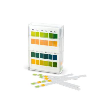 Kompava Indikační pH papírky (4,0 - 7,5) 100 ks