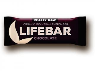 Lifefood BIO Lifebar tyčinka 47 g Příchuť: čokoládová