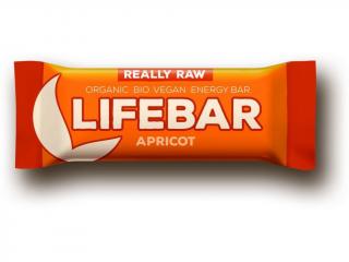 Lifefood BIO Lifebar tyčinka 47 g Příchuť: meruňková