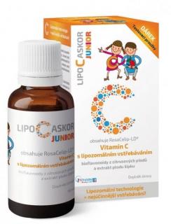 LIPO-C-Askor Junior Tekutý lipozomální vitamin C pro děti 110 ml