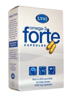 Lýsi Omega 3 Forte 1000 mg 64 kapslí