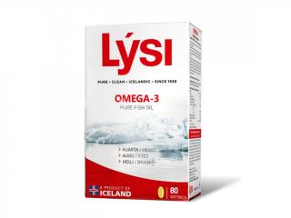 Lýsi Omega-3 rybí tuk 80 kapslí