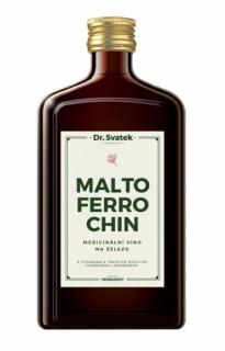 Maltoferrochin - medicinální víno na železo Balení: 500 ml