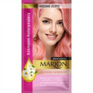 Marion Tónovací šampón 40 ml Odstín: 72 Růžové zlato
