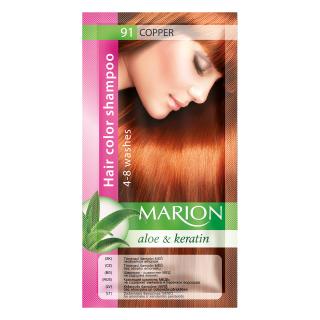 Marion Tónovací šampón 40 ml Odstín: 91 Měď