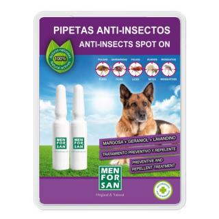 Menforsan Antiparazitní pipety pro psy 2 x 1,5 ml