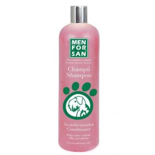 Menforsan Ošetřující šampon a kondicionér proti zacuchávání srsti pro psy Balení: 1000 ml