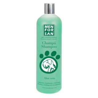 Menforsan Přírodní zklidňující, hojivý šampon s výtažky z aloe vera psy Balení: 1000 ml