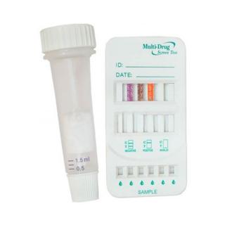 Multi drogový test ze slin na 3 drogy ze slin (THC, MET, MOP) 1 ks