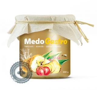 MycoMedica MedoGastro - hericium, acerola a zázvor v medu 400 g