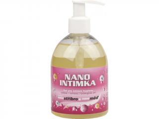 Nanointimka s nano stříbrem a nano mědí - gel pro intimní hygienu 300 ml