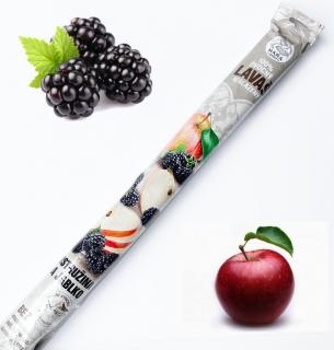 Nara Natur Osvěžující ovocné trubičky Lavaš 140 g Příchuť: Ostružina + Jablko bez cukru