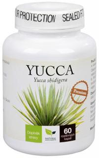 Natural Medicaments Yucca Premium Balení: 60 kapslí