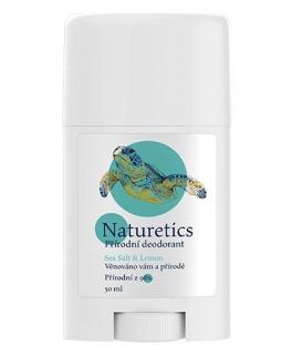Naturetics Přírodní tuhý deodorant s krémovou konzistencí 50 ml Vůně: Sea Salt & Lemon