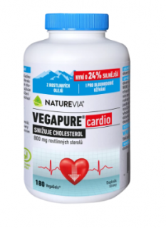 Naturevia Vegapure Cardio 800 mg 180 kapslí