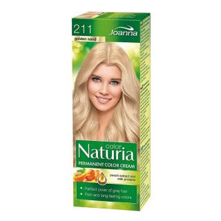 Naturia Color Permanentní barva na vlasy 100 g Odstín: 211 Zlatý písek