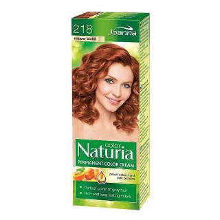 Naturia Color Permanentní barva na vlasy 100 g Odstín: 218 Měděná