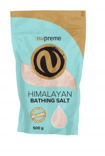 Nupreme Himalájská sůl růžová koupelová 500g