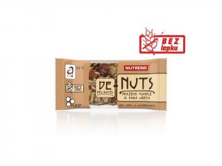 Nutrend DeNuts Ořechová tyčinka 35 g Příchuť: pražená mandle + para ořech