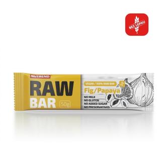Nutrend Raw Bar 50 g Příchuť: Fík + papája