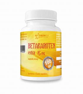 Nutricius Betakaroten EXTRA 15 mg 100 tbl.