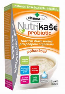 Nutrikaše probiotic pohanková 180g (3x60g)