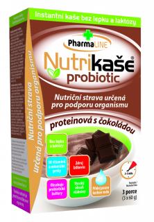 Nutrikaše probiotic proteinová s čokoládou 180g (3x60g)