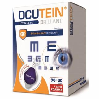Ocutein Brillant Lutein 25 mg 90 tob. + 30 tob. ZDARMA