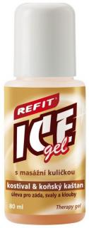 REFIT ICE GEL roll-on s kostivalem 80ml