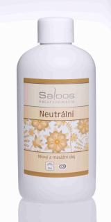 Saloos Bio Neutrální - tělový a masážní olej Balení: 1000 ml