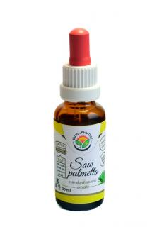 Saw palmetto standardizovaný extrakt Balení: 30 ml