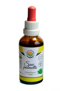 Saw palmetto standardizovaný extrakt Balení: 50 ml