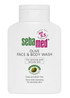 Sebamed mycí emulze obličej a tělo s olivovým olejem 200ml