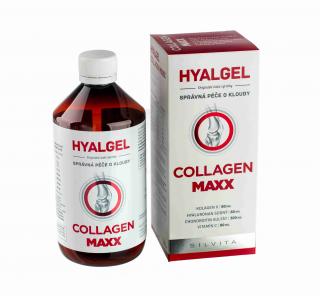 Silvita Hyalgel Collagen MAXX pomeranč 500 ml