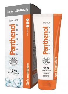 Simply You Panthenol 10% Swiss PREMIUM - gel s mentolem 100 ml + 25 ml ZDARMA