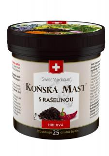 SwissMedicus Koňská mast s rašelinou hřejivá 250 ml