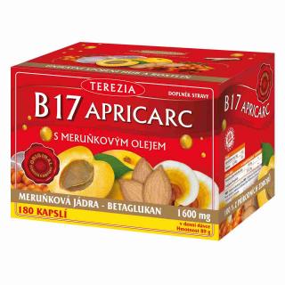 Terezia B17 Apricarc s meruňkovým olejem Balení: 180 ks