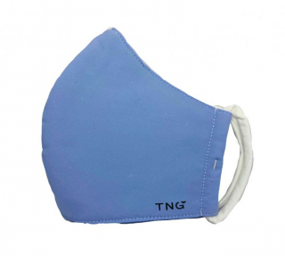 TNG Rouška textilní 3-vrstvá, modrá 1 ks Velikost: M (obvod hlavy 45-55cm)